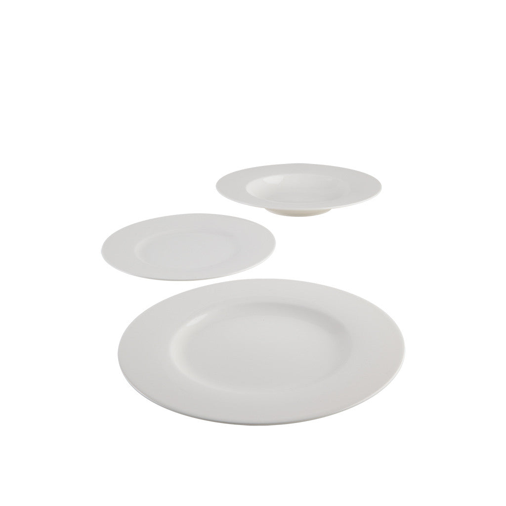 Image - Villeroy & Boch Vivo Basic Starter Plate Set, 12pc, White