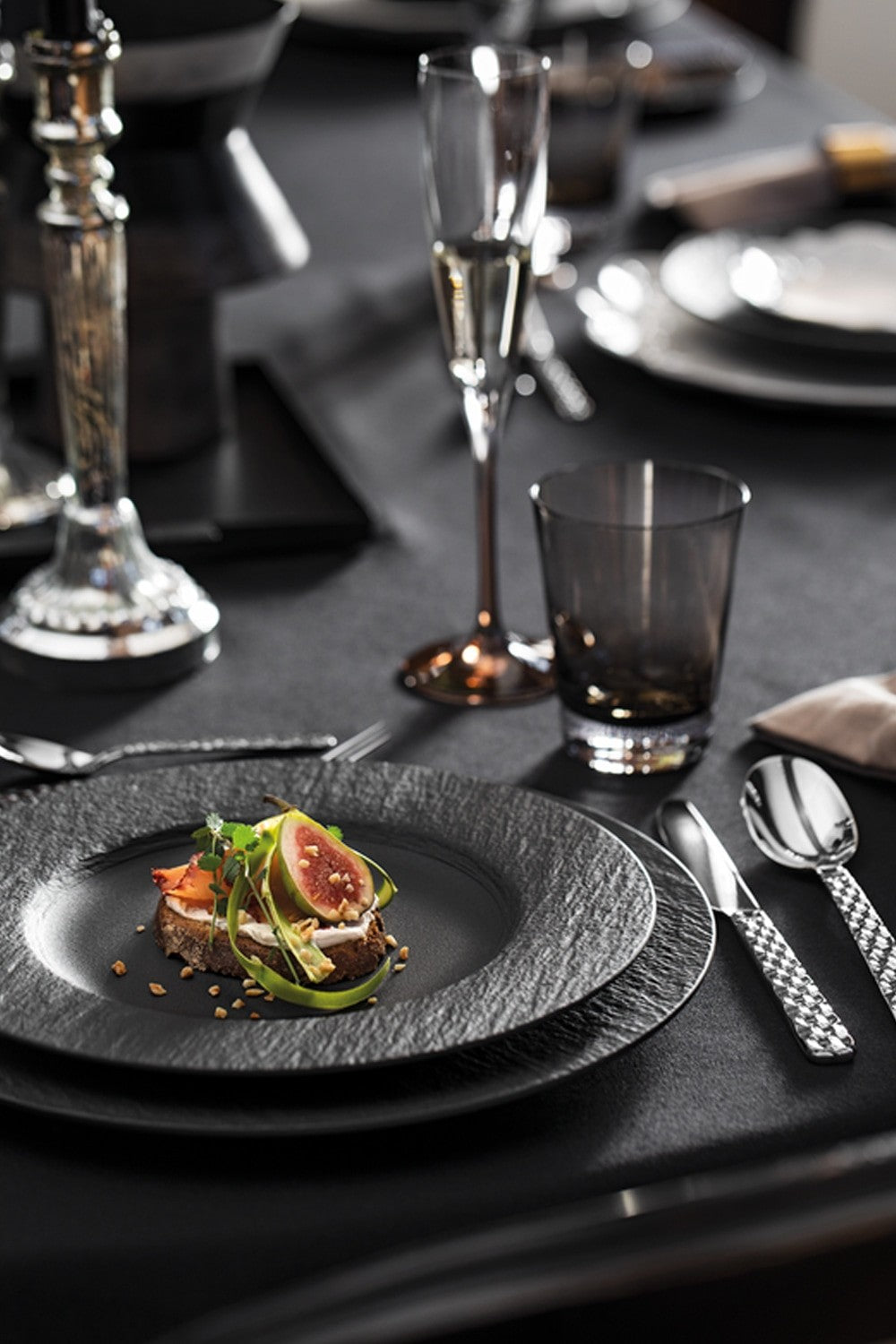 Image - Villeroy & Boch Manufacture Rock Dinner Plate