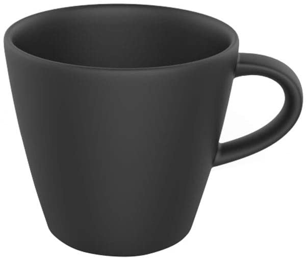 Image - Villeroy & Boch Manufacture Rock Espresso Cup, Black/Grey, 8.5x6.5x6cm