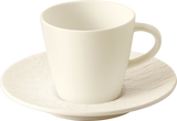 Image - Villeroy & Boch Manufacture Rock Blanc Saucer Espresso Cup 12x12x2cm