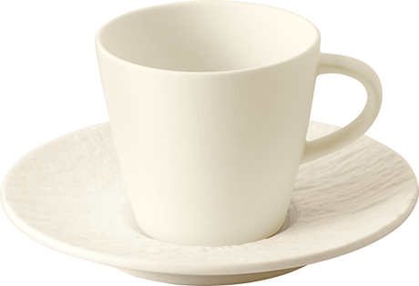 Image - Villeroy & Boch Manufacture Rock Blanc Saucer Espresso Cup 12x12x2cm