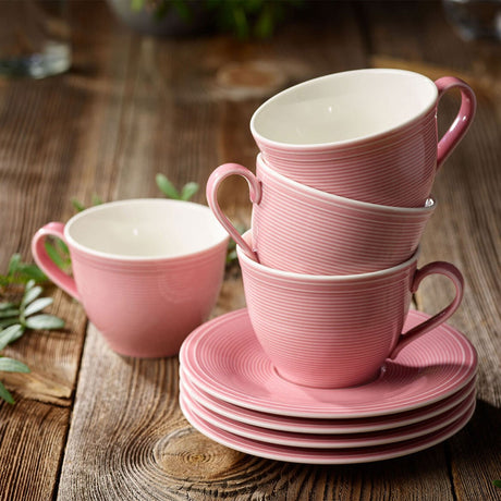Image - Villeroy & Boch Color Loop Rose Coffee Cup 12x9x7cm
