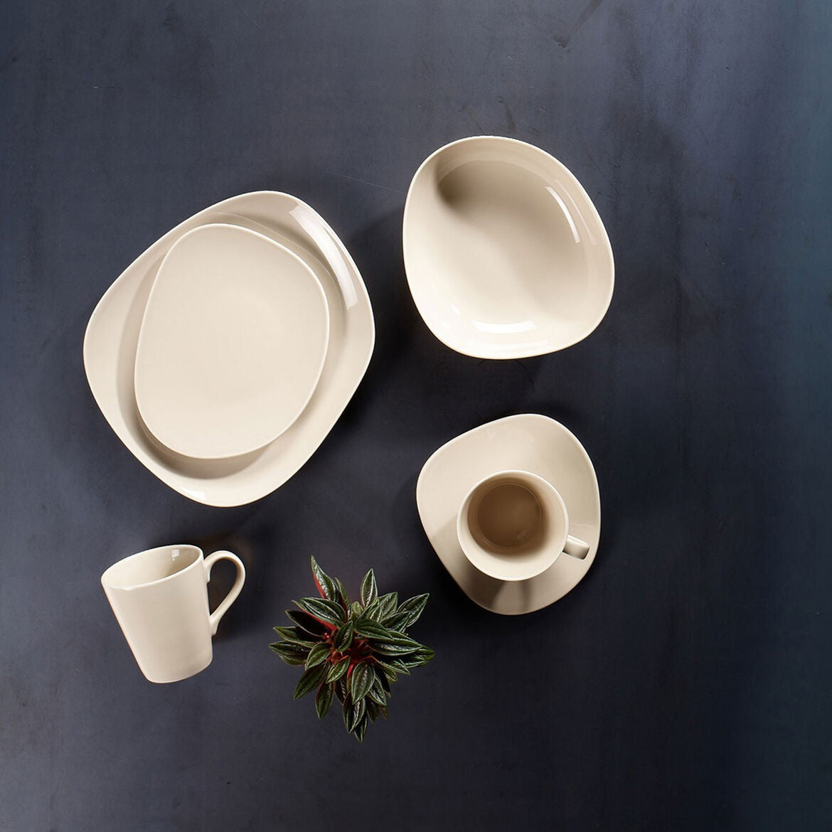 Image - Villeroy & Boch Organic Organic Sand Saucer Coffee Cup 17.5x16x2cm