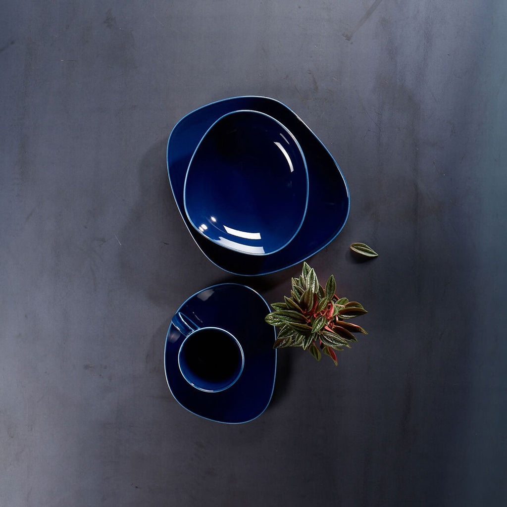 Image - Villeroy & Boch Organic Dark Blue Bowl, 750ml