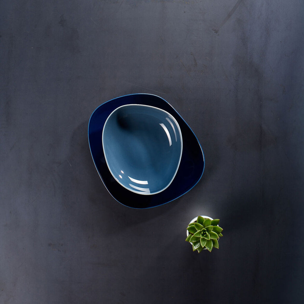 Image - Villeroy & Boch Organic Turquoise Deep Plate 20x18x5.5cm