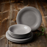 Image - Villeroy & Boch Color Loop Stone Dinner Set, Stone, 8 pieces