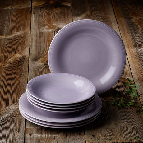 Image - Villeroy & Boch Color Loop Blueblossom Dinner Set, Blue, 8 pieces