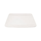 Image - Villeroy & Boch Manufacture Rock Blanc Square Dinner Plate, White, 28x28x2cm