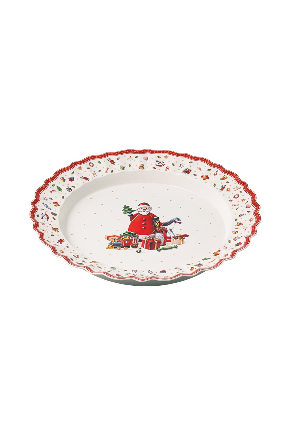 Image - Villeroy & Boch Toy's Delight Serving Plate, Multicoloured/Red/White, 45cm