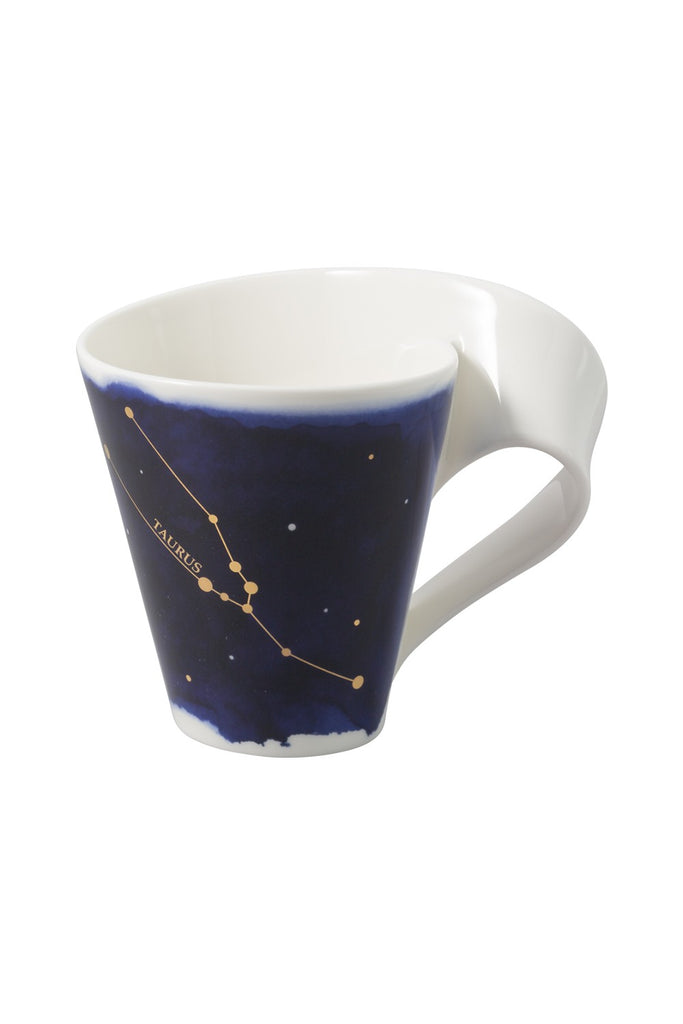 Image - Villeroy & Boch NewWave Stars Mug Taurus, 300ml, Blue/White