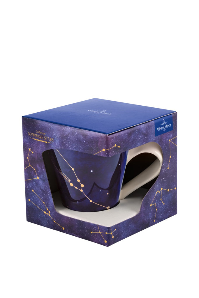 Image - Villeroy & Boch NewWave Stars Mug Taurus, 300ml, Blue/White