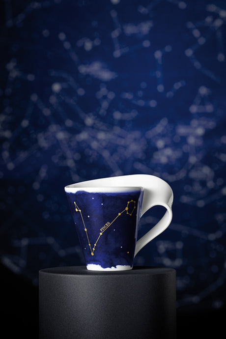 Image - Villeroy & Boch NewWave Stars Mug Pisces, 300ml, Blue/White