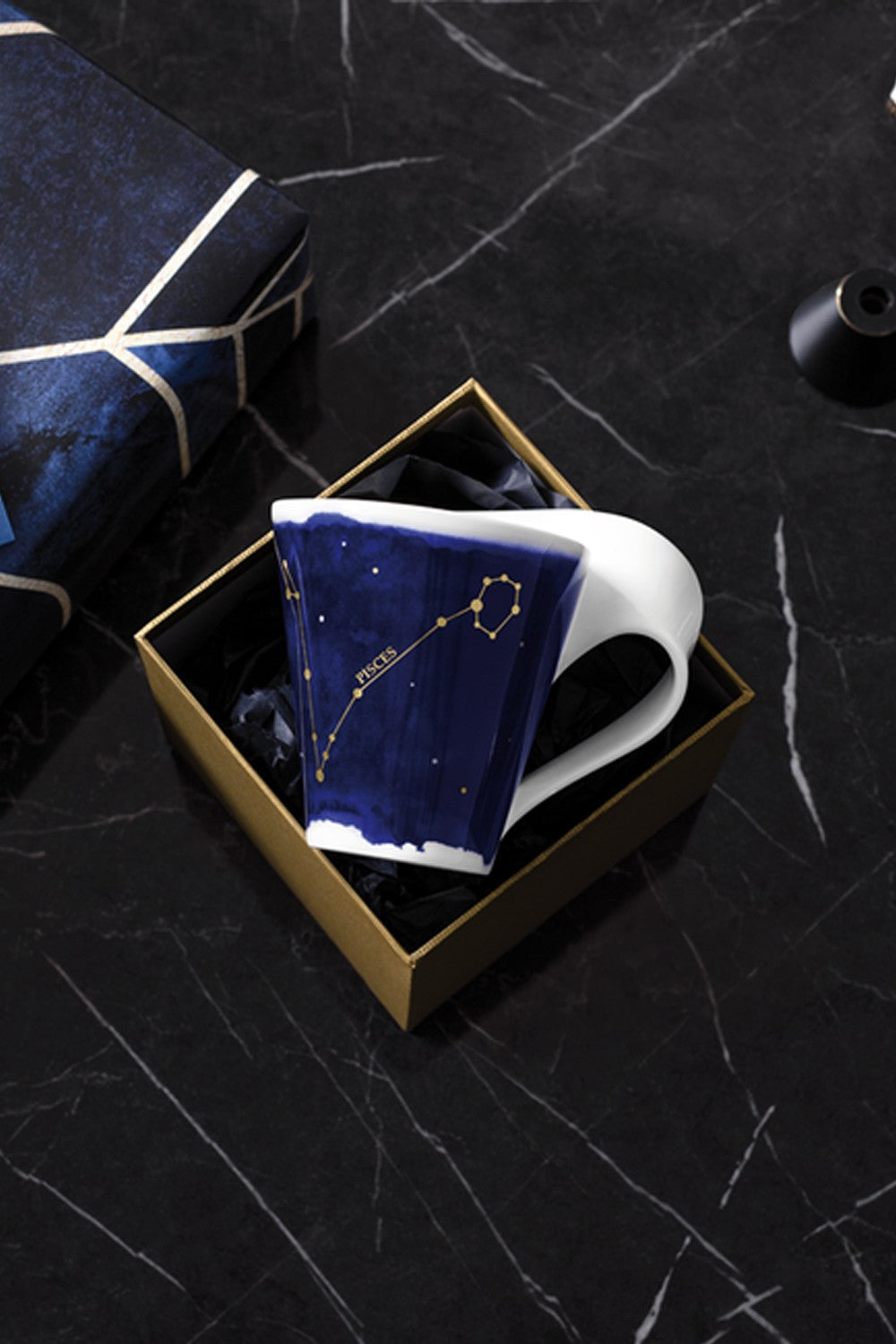 Image - Villeroy & Boch NewWave Stars Mug Pisces, 300ml, Blue/White