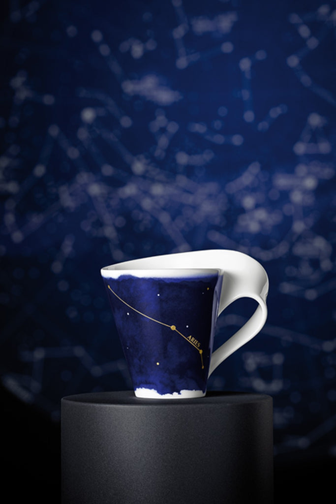 Image - Villeroy & Boch NewWave Stars Mug Aries, 300ml, Blue/White