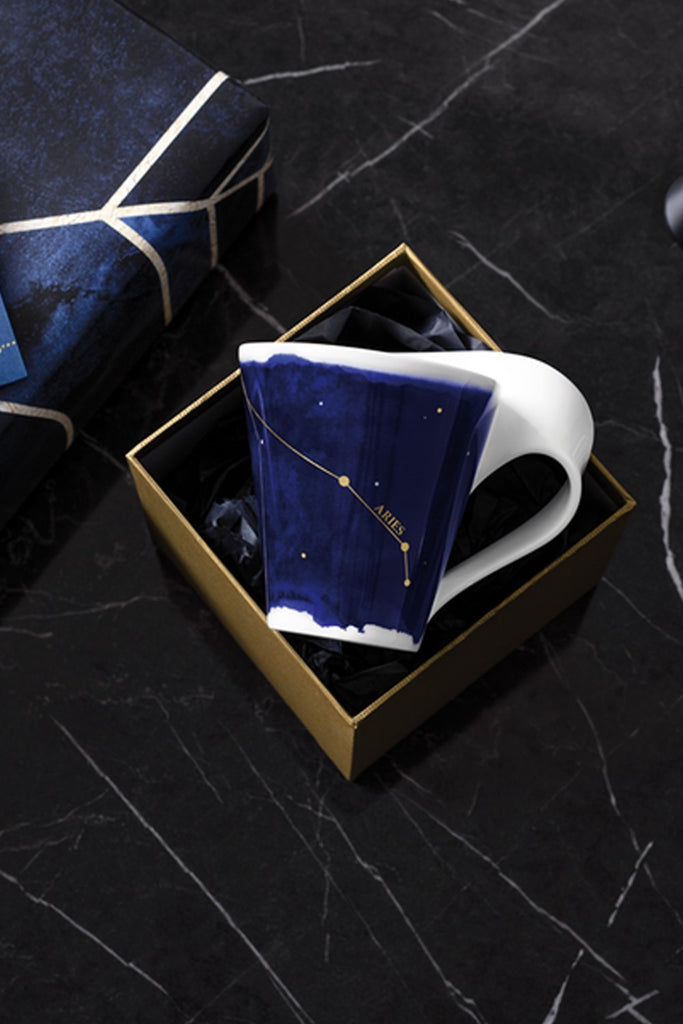 Image - Villeroy & Boch NewWave Stars Mug Aries, 300ml, Blue/White