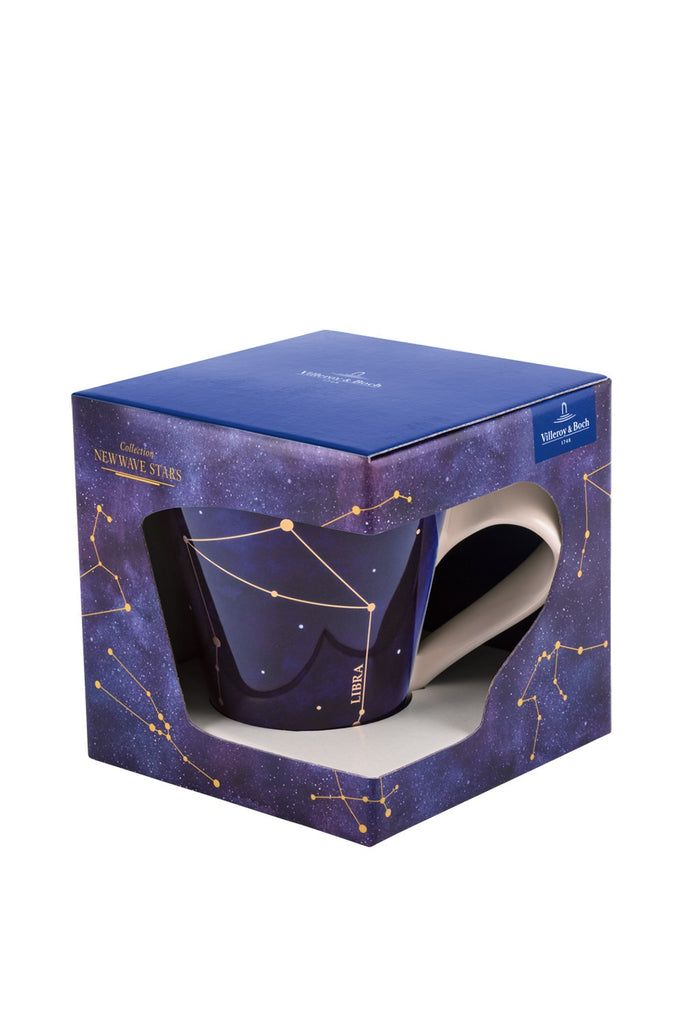 Image - Villeroy & Boch NewWave Stars Mug Libra, 300ml, Blue/White