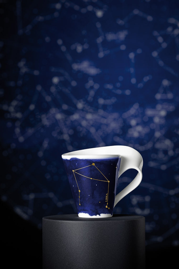 Image - Villeroy & Boch NewWave Stars Mug Libra, 300ml, Blue/White