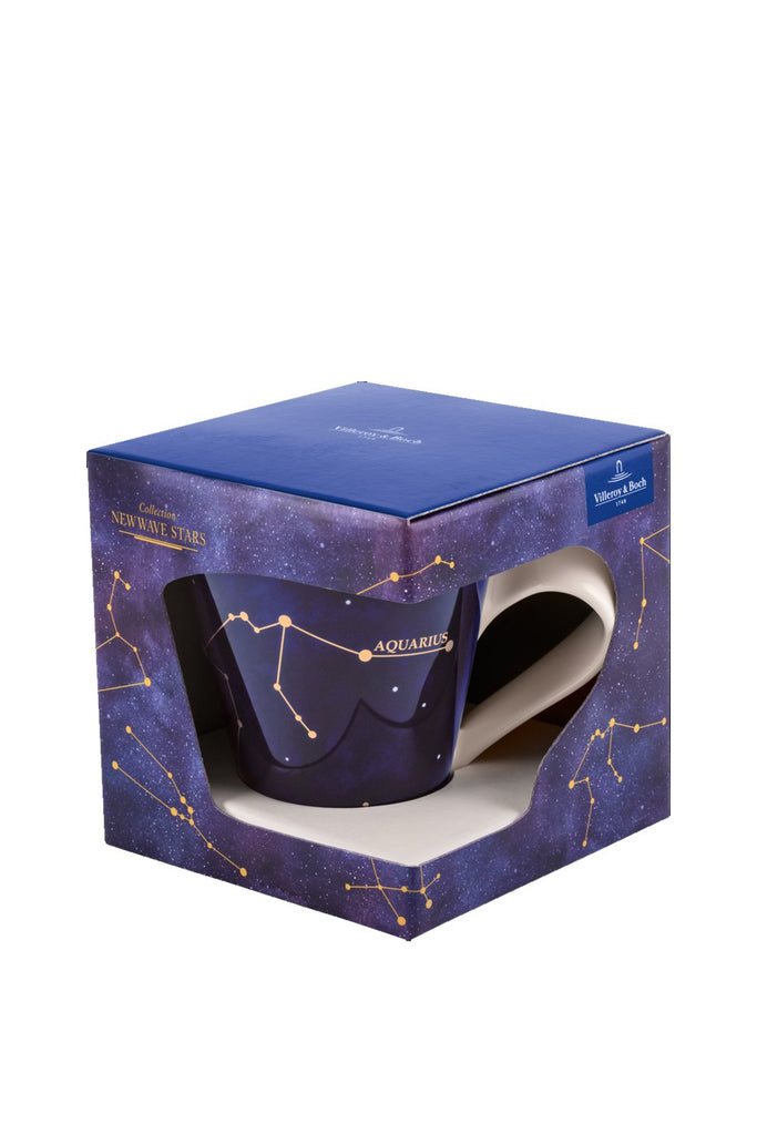 Image - Villeroy & Boch NewWave Stars Mug Aquarius, 300ml, Blue/White