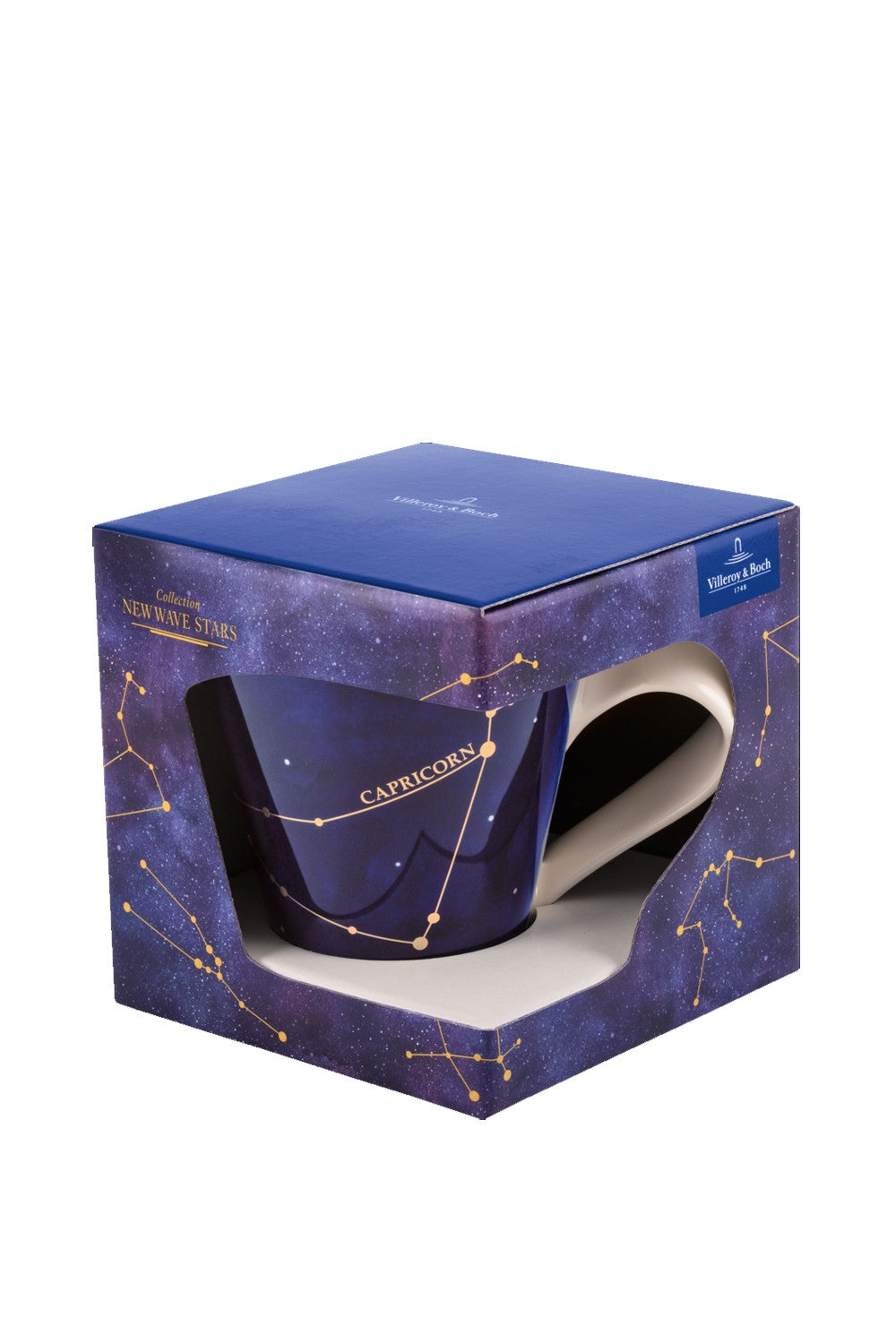 Image - Villeroy & Boch NewWave Stars Mug Capricorn, 300ml, Blue/White