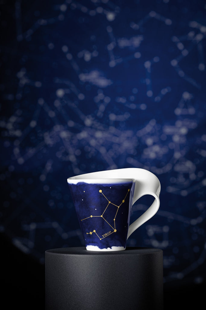 Image - Villeroy & Boch NewWave Stars Mug Virgo, 300ml, Blue/White