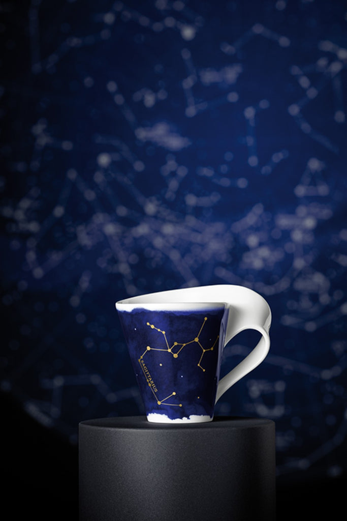 Image - Villeroy & Boch NewWave Stars Mug Sagittarius, 300ml, Blue/White