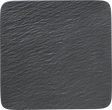 Image - Villeroy & Boch Manufacture Rock Square Serving/Gourmet Plate, Black/Grey, 32.5x32.5x1.5cm