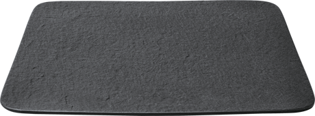 Image - Villeroy & Boch Manufacture Rock Square Serving/Gourmet Plate, Black/Grey, 32.5x32.5x1.5cm