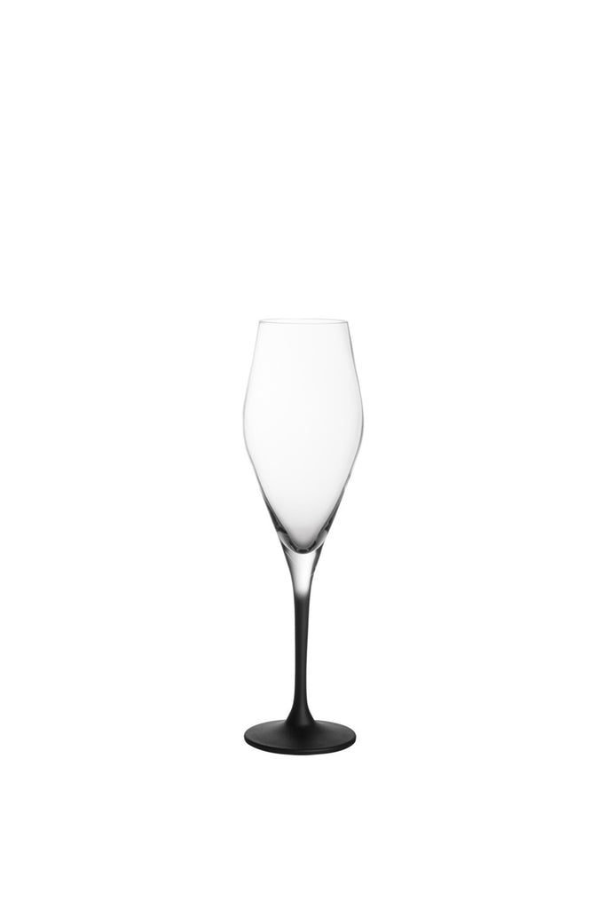 Image - Villeroy & Boch Manufacture Rock Champagne Glass, 4 Pieces, 260ml