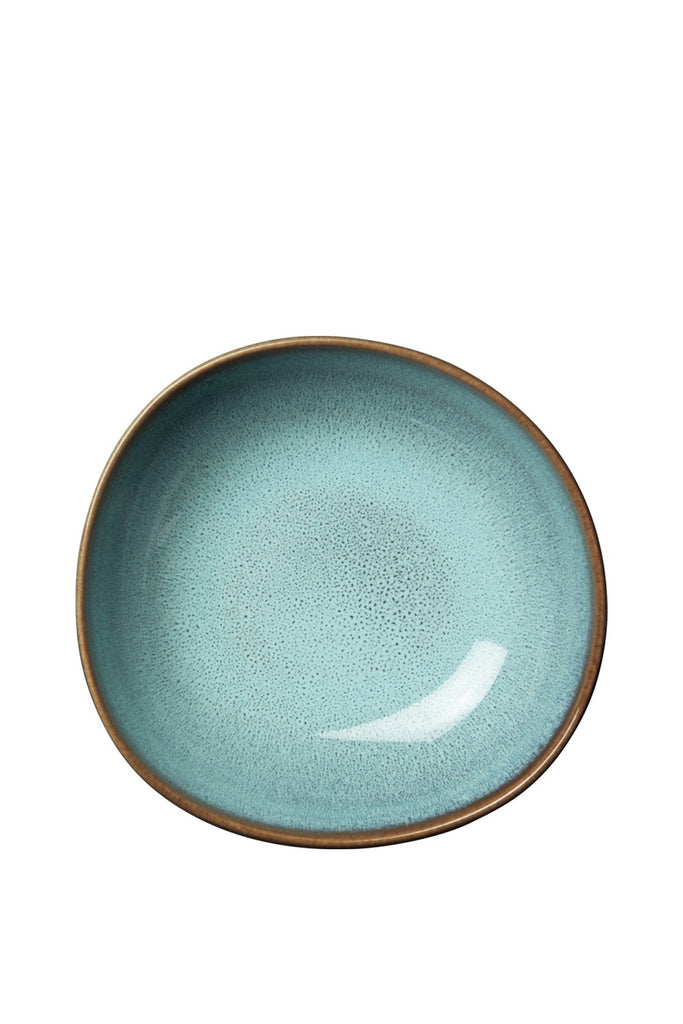 Image - Villeroy & Boch Lave Glacé Bowl, Turquoise, 17x17x5.5cm, 600ml