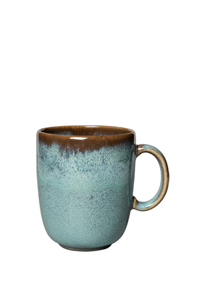 Image - Villeroy & Boch Lave Glacé Mug, Turquoise, 12.5x9x10.5cm, 400ml