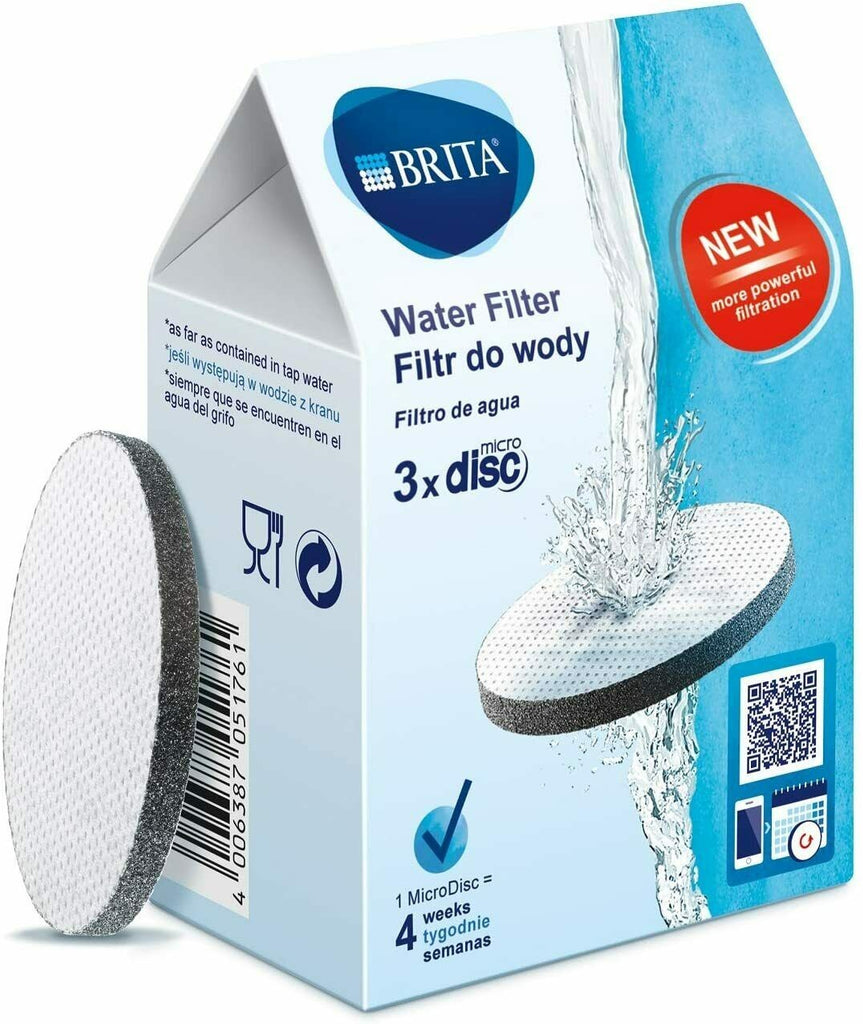 Image - Brita MicroDisc Replacement Water Filters, Pack of 3