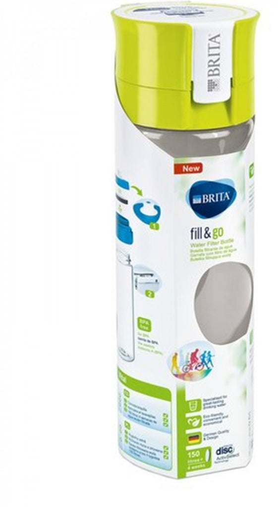 Image - Brita Water Filter Bottle, 0.6L, Fresh Lime