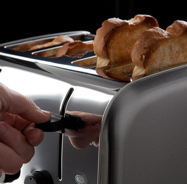 Image - Russell Hobbs Futura 4 Slice Stainless Steel Toaster