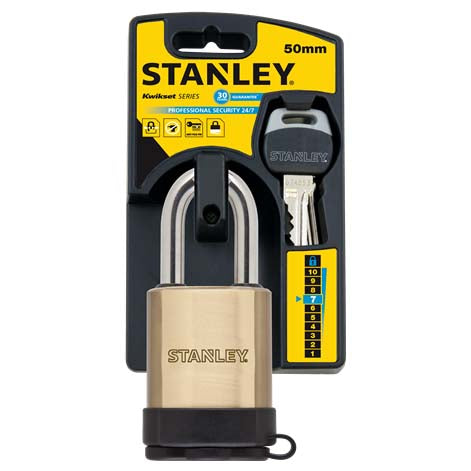 Image - Stanley Solid Brass Standard Shackle, 50mm