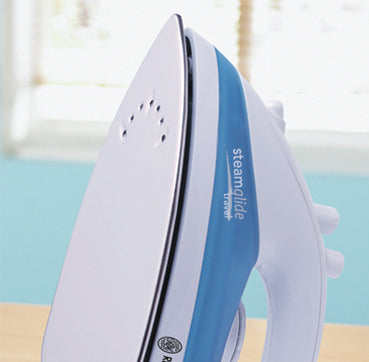 Image - Russell Hobbs Steamglide Travel Iron, 760W, Blue/white