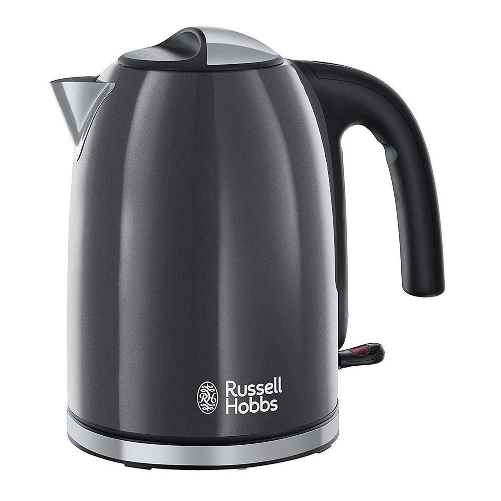Image - Russell Hobbs Colour Plus Kettle, Storm Grey, 1.7 Litre, 3000w