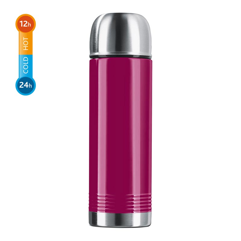 Image - Emsa Senator Vacuum Flask, 0.7 Litres, Raspberry