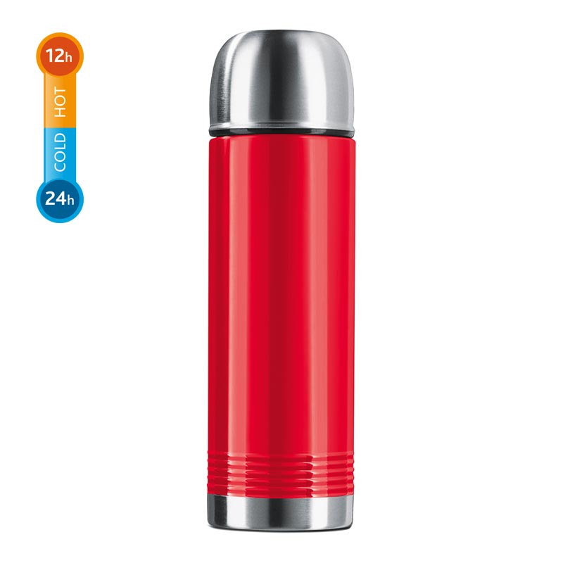 Image - Emsa Senator Vacuum Flask, 0.7 Litres, Red