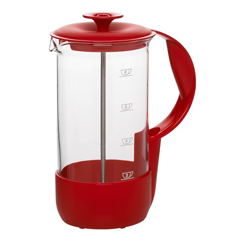 Image - Emsa Neo Colour Coffee Maker, 8 Cups, Red
