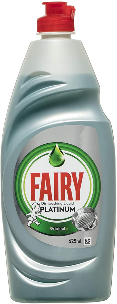 Image - Fairy Platinum Dishwashing Liquid, 625ml, Original