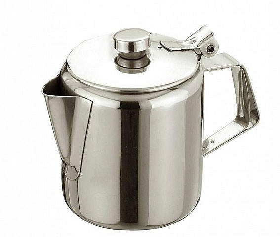 Image - Sunnex Everyday Stainless Steel Coffee Pot, 32oz, 1L