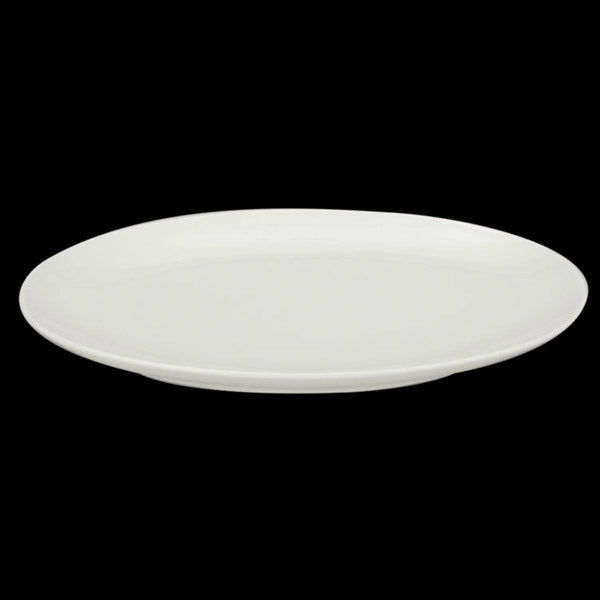 Image - Zodiac Orion Coupe Oval Platter White Porcelain, 35cm/14'
