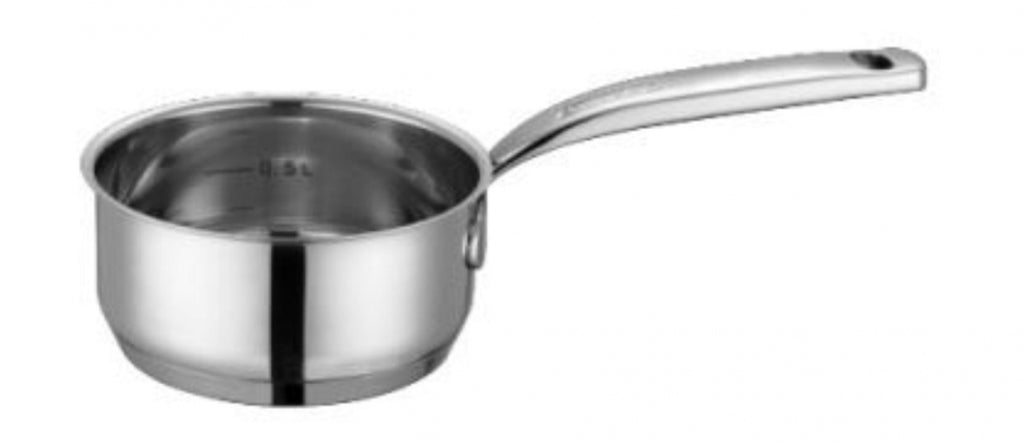 Image - Zanussi Positano Saucepan Milkpan, 14cm, Stainless Steel