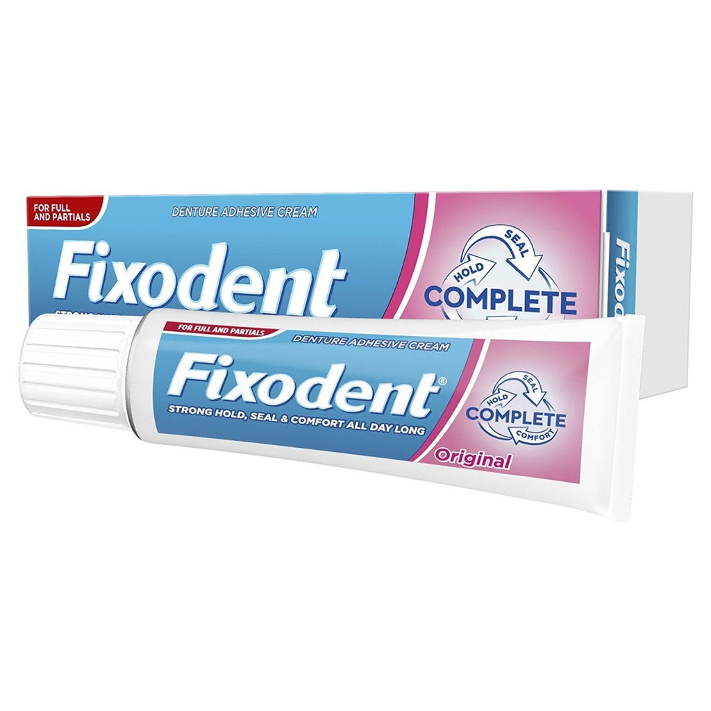 Image - Fixodent Complete Original Denture Adhesive Cream, 47g