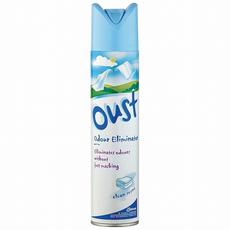 Image - Oust Odour Eliminator Air Freshener, 300ml, Clean Scent