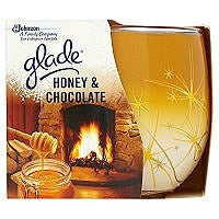 Image - Glade Scented Candle, 120g, Honey & Chocolate