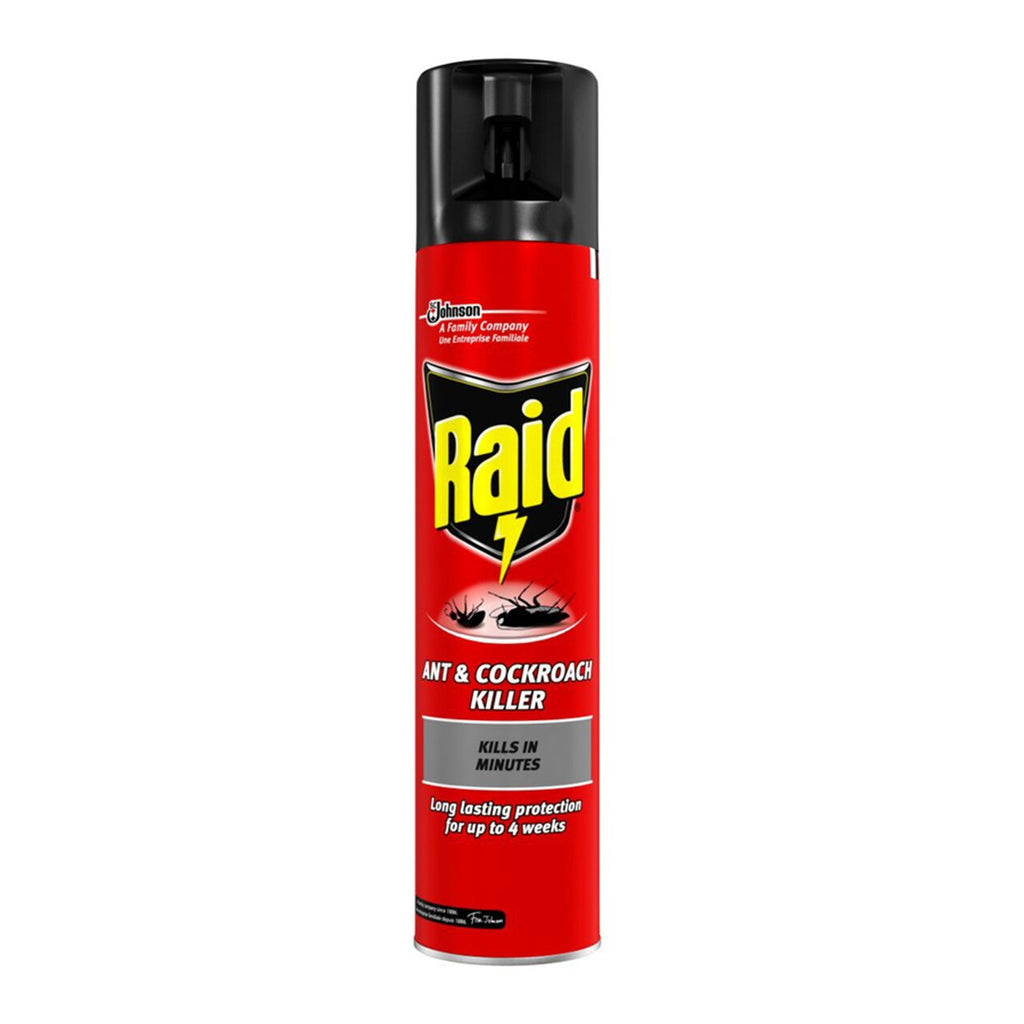 Image - Raid Ant & Cockroach Killer Spray Kills in Minutes, 300ml