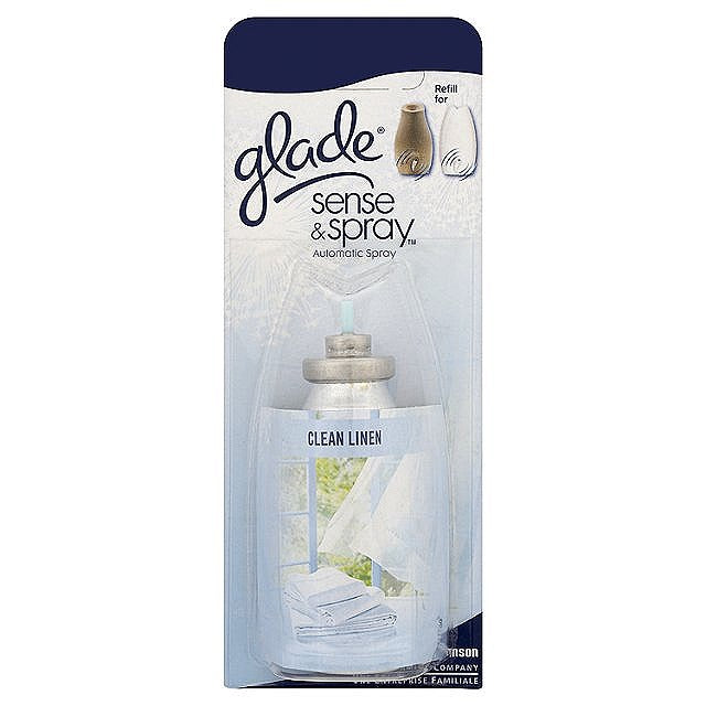 Image - Glade Sense & Spray Refill, 18ml, Clean Linen Scent