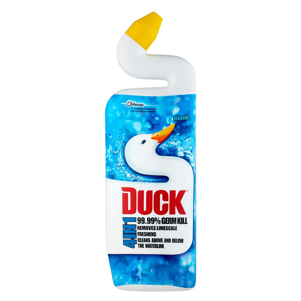 Image - Duck Liquid Toilet & Limescale Cleaner, Marine 750ml