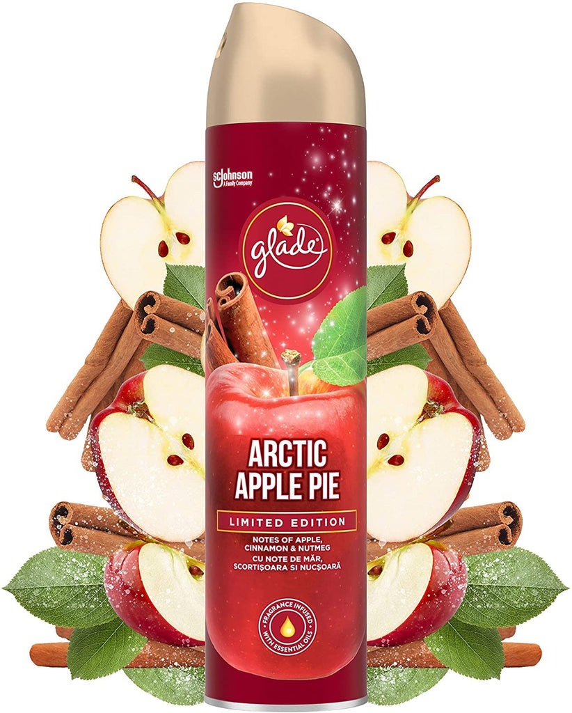 Image - Glade Aerosol Spray Air Freshener, 300ml, Arctic Apple Pie